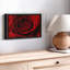«Love», art mural rose rouge «Valentine»-101778807