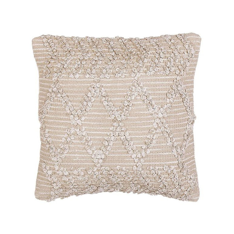 Lamprey Geometric Square Cushion