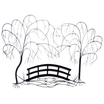 Handmade Traditional Landscape & Nature Wall Decor on Metal