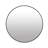 Large Round Black Circular Mirror-385347527