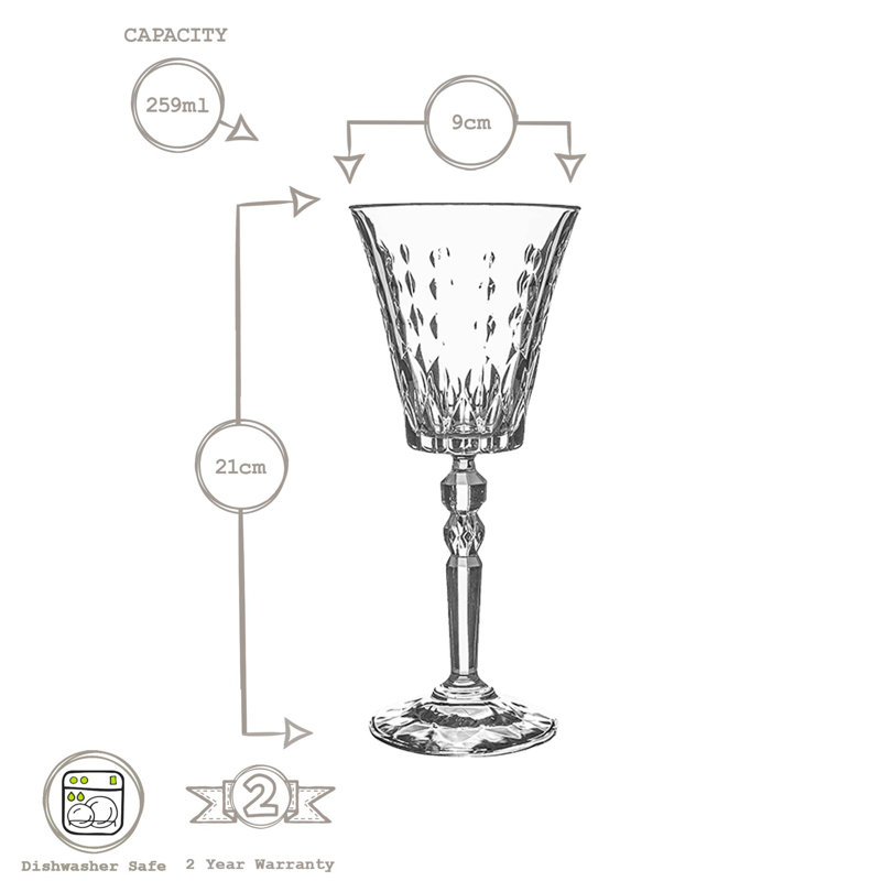 259ml Glass, 6