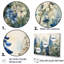 Élégant bonnet bleu et beige Meadow I-95954435-95954436