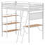 Lit mezzanine à 3 tablettes William