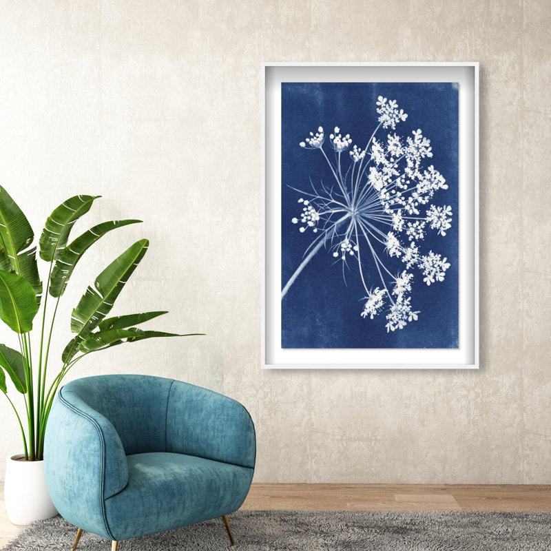 Queen Lace Print by Oliver Gal, 37.5"H x 55.5"W, White Shadowbox