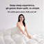 Édredon en duvet d'oie blanche avec garnitures de couette pour l'hiver, 59 x 83 pouces (150 x 210 cm), 700 g, rembourrage 3D-122994160