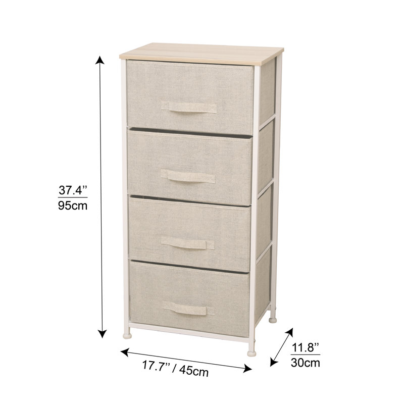 Rebrilliant Mullaly 4 Drawer | Wayfair