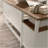 L-Shaped Desk, White Finish