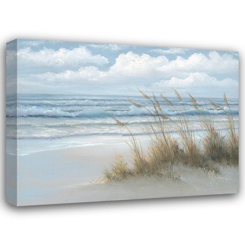 «Dovecove Janisse, Georgia Gallery», art sur toile tendue: avoine de mer, H 19 po x l 24 po