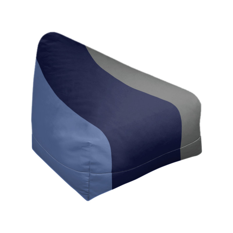Fauteuil à billes Washington, Bleu basketball / bleu marine basketball / gris ba, 27 po x 27 po x 30 po