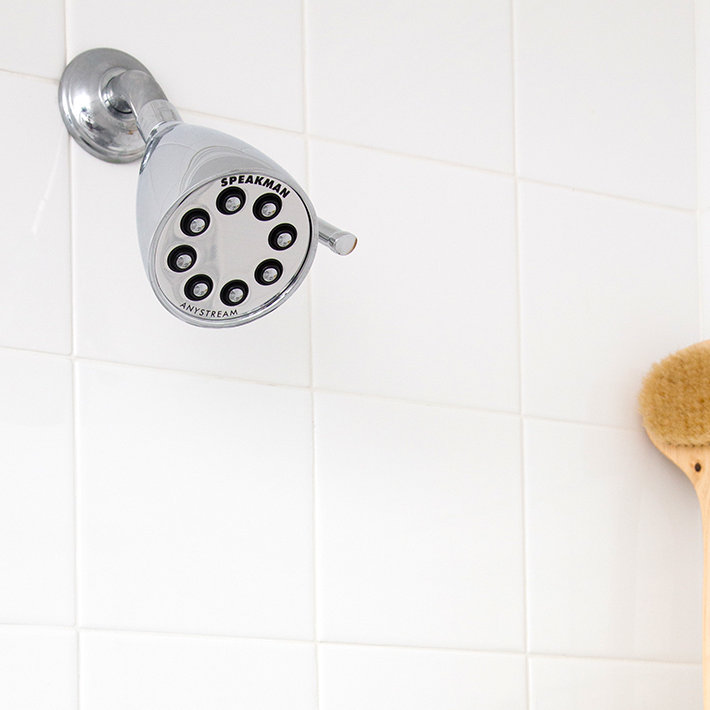 Icon Anystream Multi Function Adjustable Shower Head, Polished Chrome