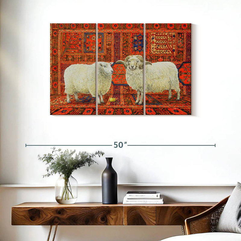 Brampt Persian Wool, 24" H x 38" W