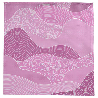 Nappe ondulations à la main Leffel