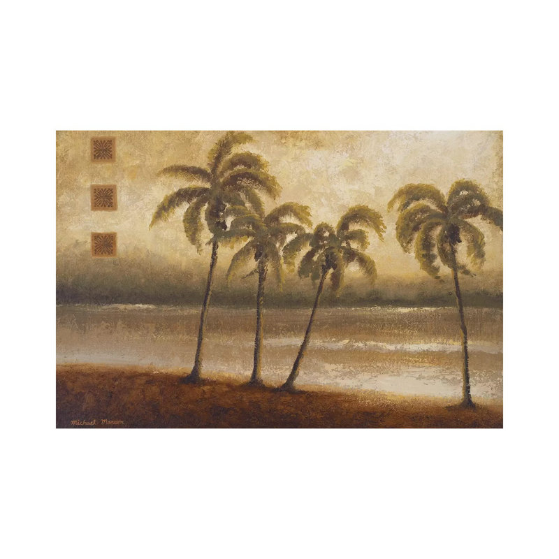 Tropical Escape I 1 Piece Wrapped Canvas Wall Art, 66.04 cm H x 45.72 cm W x 1.91 cm D