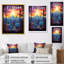 Los Angeles Window View 2 - art mural floral-395593204-444568758
