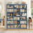 Huckins Standard Bookcase with Adjustable Shelves, 71.2" H x 63.4" W Modern Wood Storage Shelf-112500248