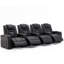 Mehrtens Broadway 4 Seater Electric Recliner Cinema Sofa-279279636