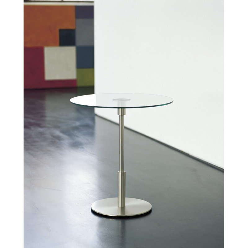 Diana table, 24.4" H x 22.8" W x 22.8" D