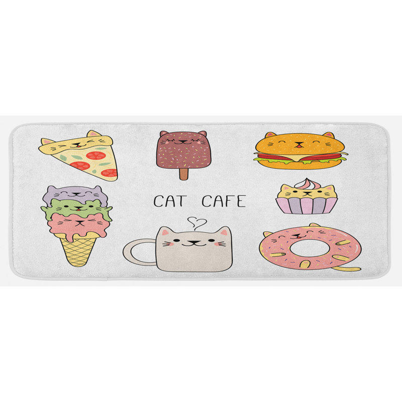 Cottage / Country Synthetic Kitchen Mat