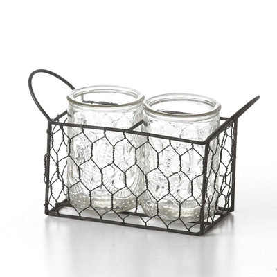 Porte-votive en verre
