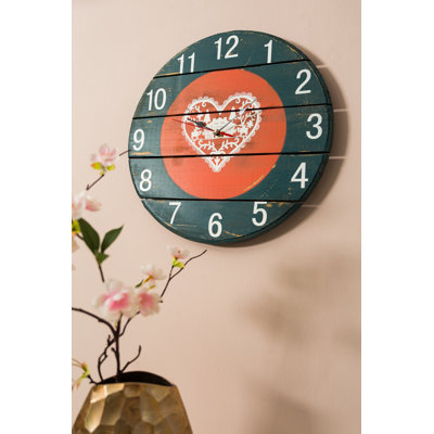 Marisol Wood Wall Clock