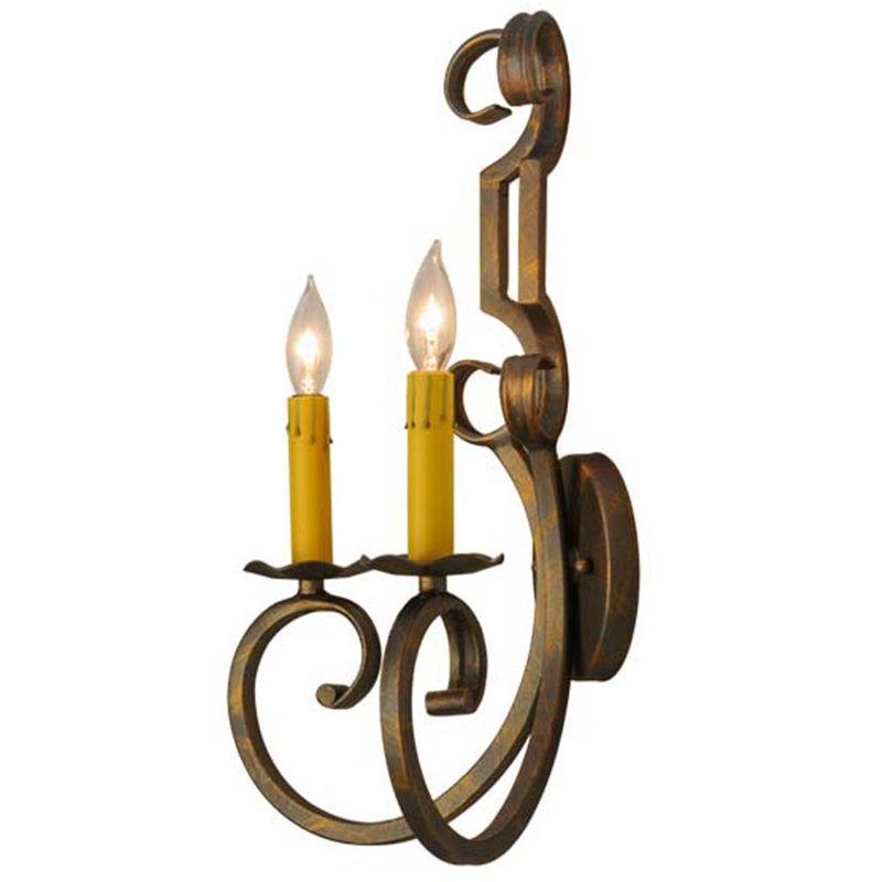 Carlo 2 - Light Candle Wall Light