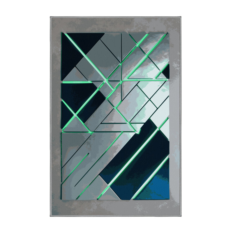 Stellar Mosaic Rug, Rectangle 8' x 10'
