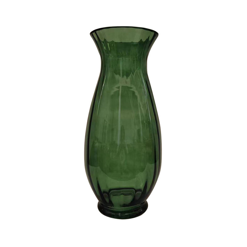 Chauncy Glass Table Vase, 40cm H  x 17.5cm W  x 17.5cm D