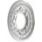 EnduraForm PVC Baltimore Thermoformed Ceiling Medallion, 10"OD x 3 1/2"ID x 3/4"P (Fits Canopies up to 4 1/4"), Metallic Charcoal-70556186-137634725