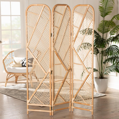 Gilbertown 44.1'' W x 66.9'' H 3 - Panel Folding Room Divider