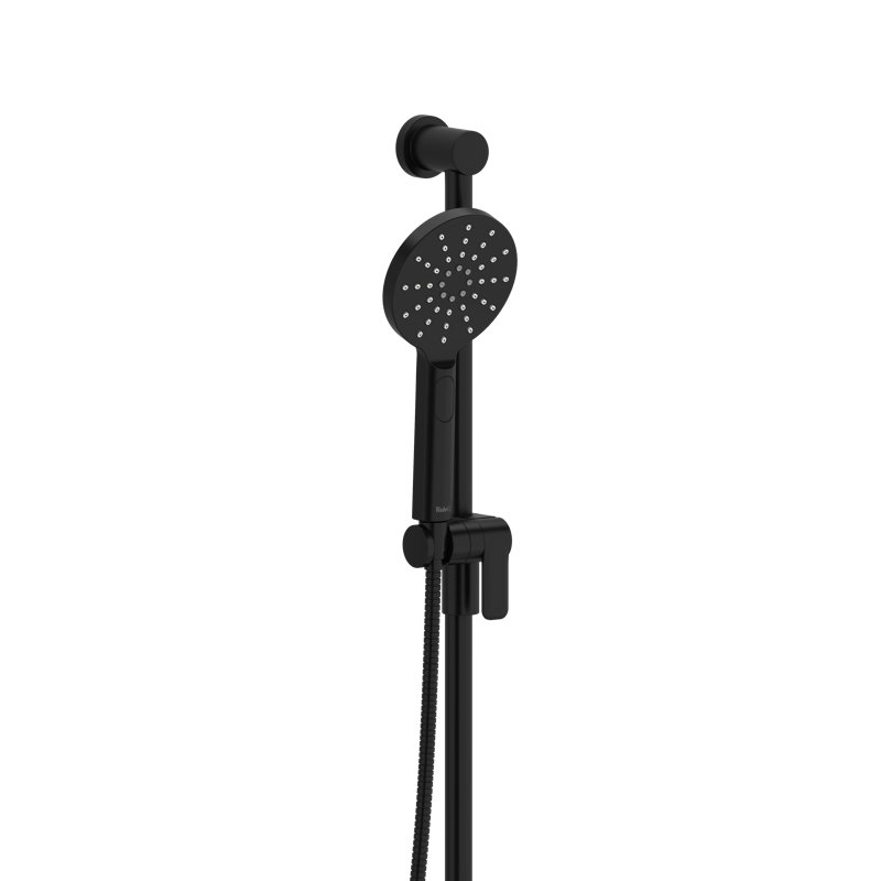 Ensemble de douche à main avec barre coulissante 31 po et douchette à 3 fonctions, Or brossé