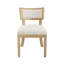 Ensemble de 2 chaises avec coussins moelleux et pieds en bois-852995707