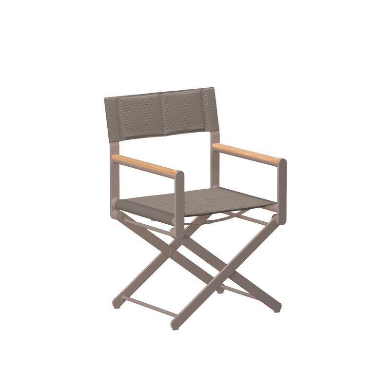 OSKAR - Folding Director's Chair, Mat Moka