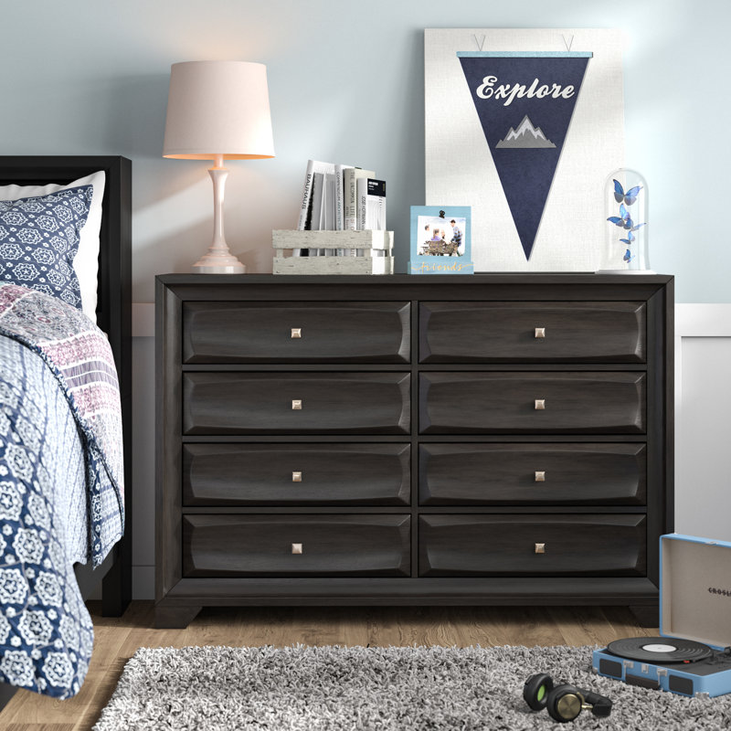 Commode double 8 tiroirs Kori