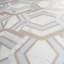 Mezzo 11x18 Polished Calacatta Marble Mosaic Tile-1392186654