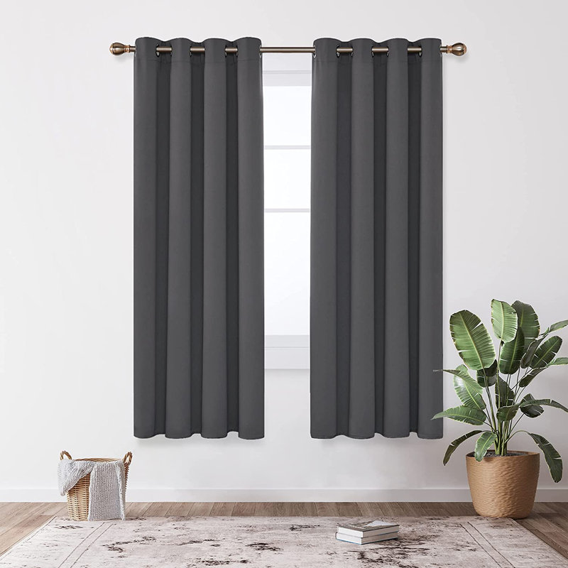 Blackout Door Curtain Pair