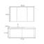 European style simple fashion bathroom cabinet
