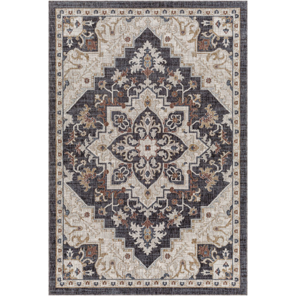 Bungalow Rose Oriental Outdoor Rug | Wayfair