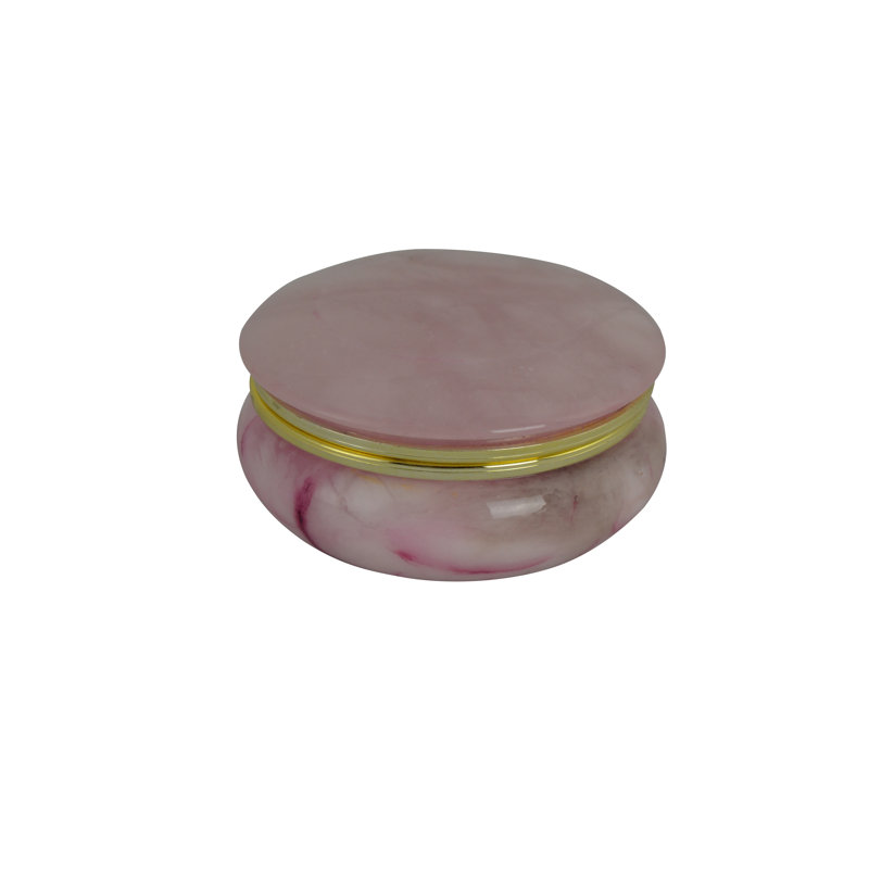 Marble Jewelry Box, Pink