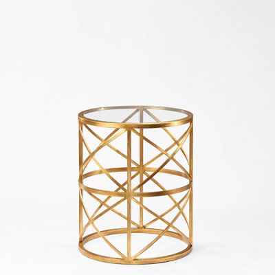 Massimo Glass End Table
