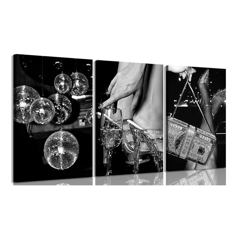 3 Piece Wrapped Canvas Set