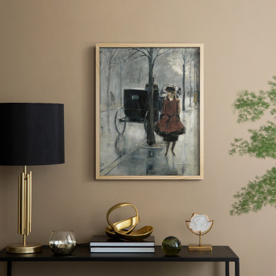 Vintage Animal Print XLVI Framed Print - Solid Wood
