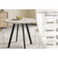 Modern Minimalist Circular Dining Table,Cement Texture, Medieval Modern Small Circular Dining Table, Casual Coffee Table