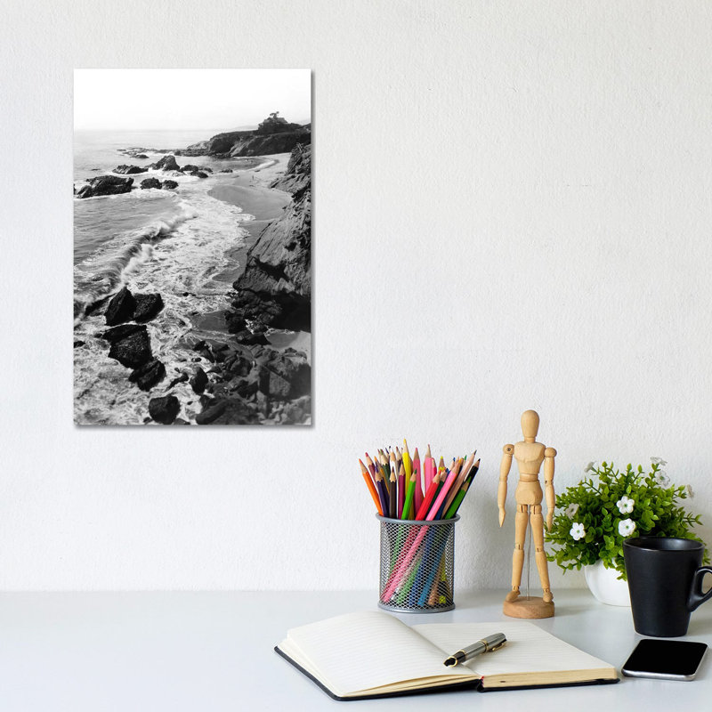 Circa 1918 Arch Beach Laguna California USA by Vintage Images - Wrapped Canvas Print, 20.32 cm H x 30.48 cm W