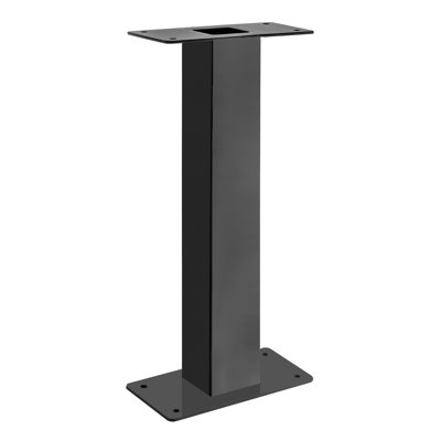 Montant de surface standard 28 po noir