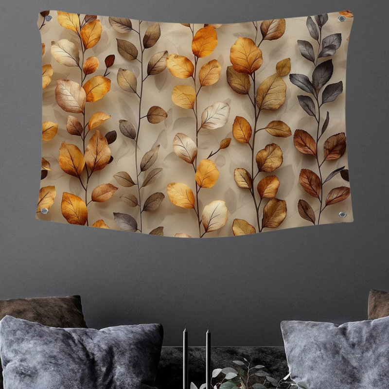Tapisserie en microfibre, H 50 po x l 60 po