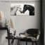 Art mural sur toile de cheval - Élégante décoration murale de photos de cheval pour le salon, peinture murale élégante de cheval pour chambre à coucher, décoration encadrée de pin, toile tendue, 12 po x 24 po-1025223793