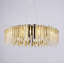 Transitional 20 Light Gold Crystal Chandelier-436464429-436464428