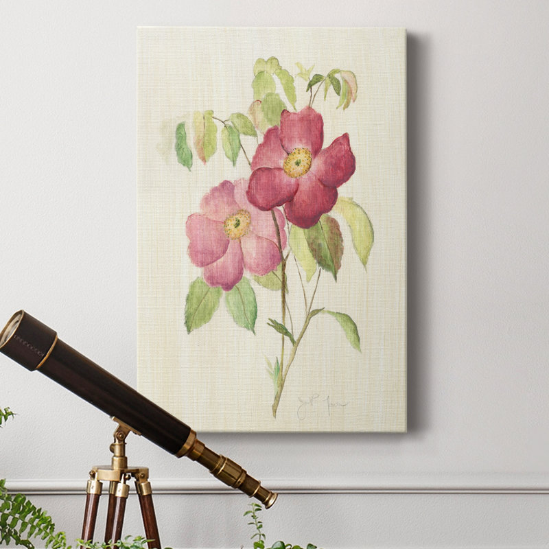 «Dusty Rose II», reproduction sur toile tendue, H 36 po x l 24 po x P 1 po