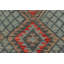Tapis noir / bleu en laine noué à la main 6 pi 1 po x 8 pi 4 po Cedorah Southwestern