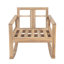 Chaise berçante d'extérieur en bois d'acacia Elira-126172375